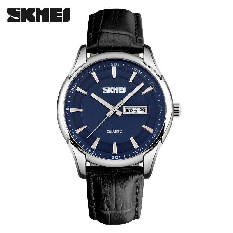 

SKMEI Mens Watches Top Brand Luxury Watch Men Quartz Analog Date Casual Wristwatches Waterproof relogio masculino 6COLORS