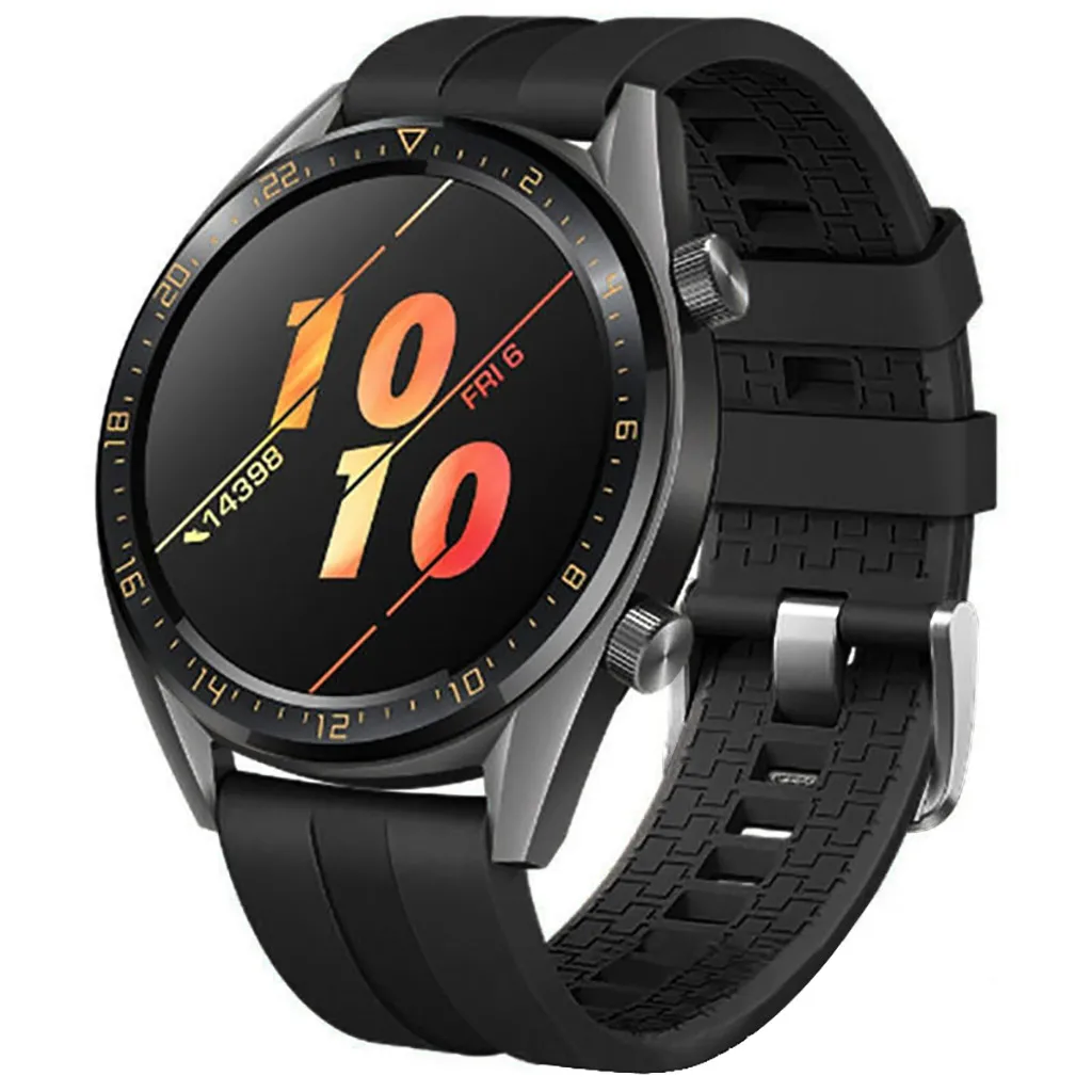 Силиконовый ремешок для наручных часов Huawei Smart Watch GT Active 46 мм Honor Magic|Ремешки часов|