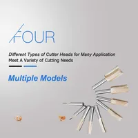 end mill Tideway 8mm Shank ישר נתב עץ Bit Set קרפנטר גַיֶצֶת חיתוך טונגסטן קרביד End Mill כלים לעיבוד עץ (5)