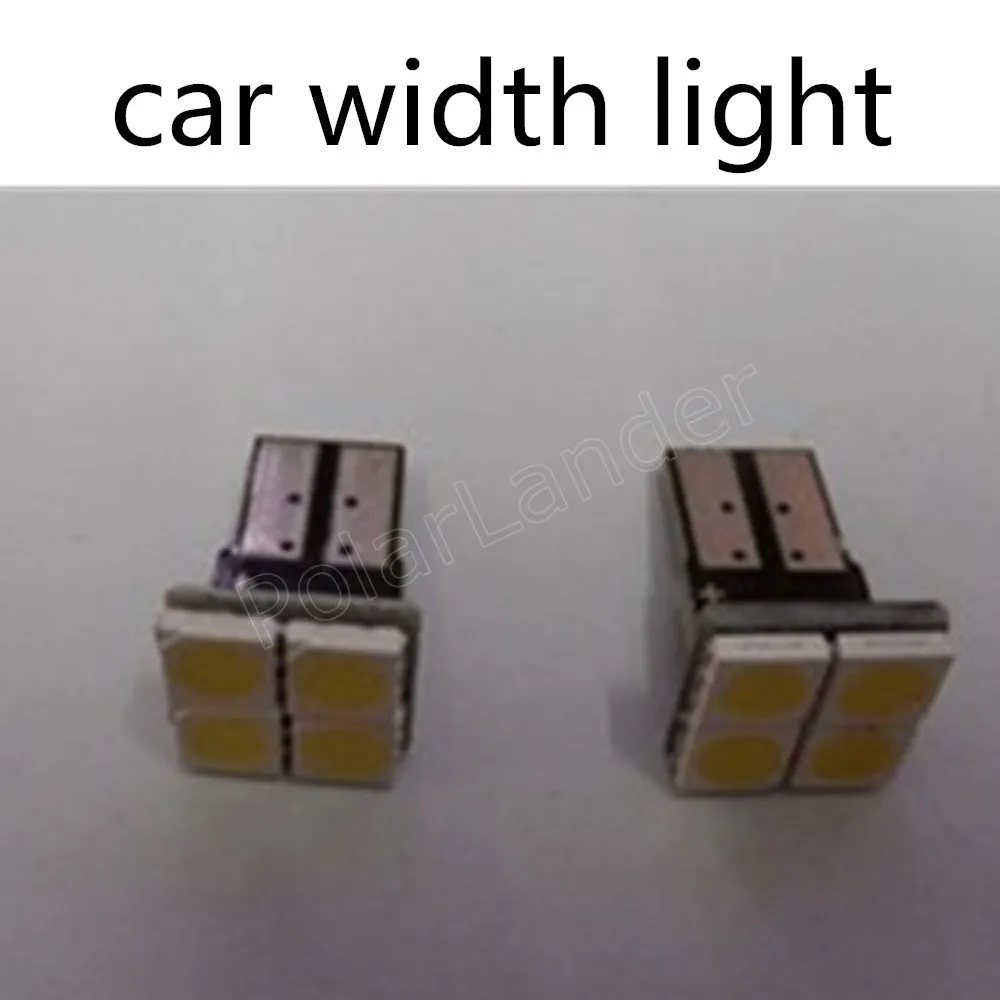 10 pieces best selling T10 W5W 5050 4SMD Super Bright LED exterior