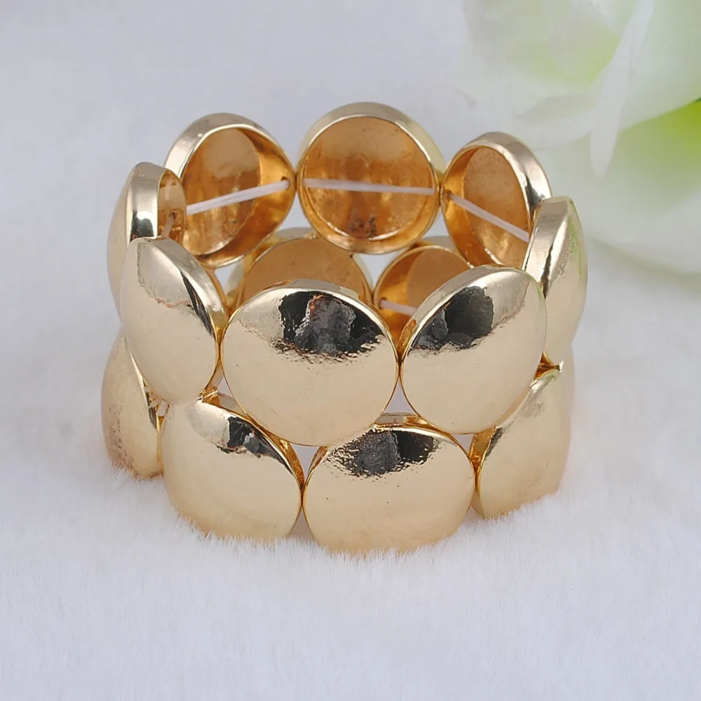 Новый модный гладкий браслет Pock из сплава растягивающийся браслет|bangles fashion|fashion
