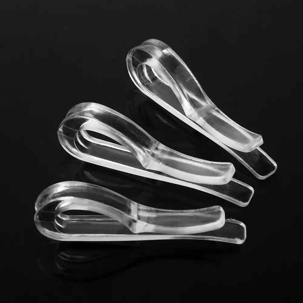 pinces /à linge soutien-gorge chaussettes UPKOCH Lot de 100 pinces /à linge en plastique transparent pour chemises cravates pantalons