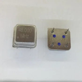 

5PCS/LOT 48MHZ 48.000MHZ 48M Active Crystal Oscillator square DIP-4