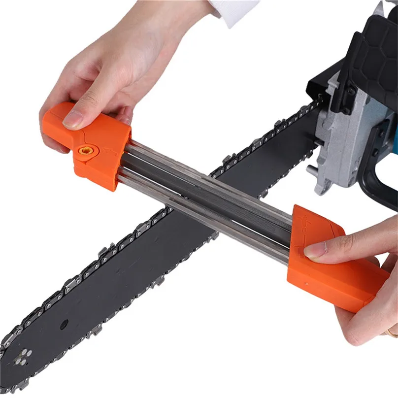 Easy Abrasive Tools File 2 In 1 Chainsaw Chain Sharpener 532P 4.0mm Chain Grinding Tool #4M13 (1)