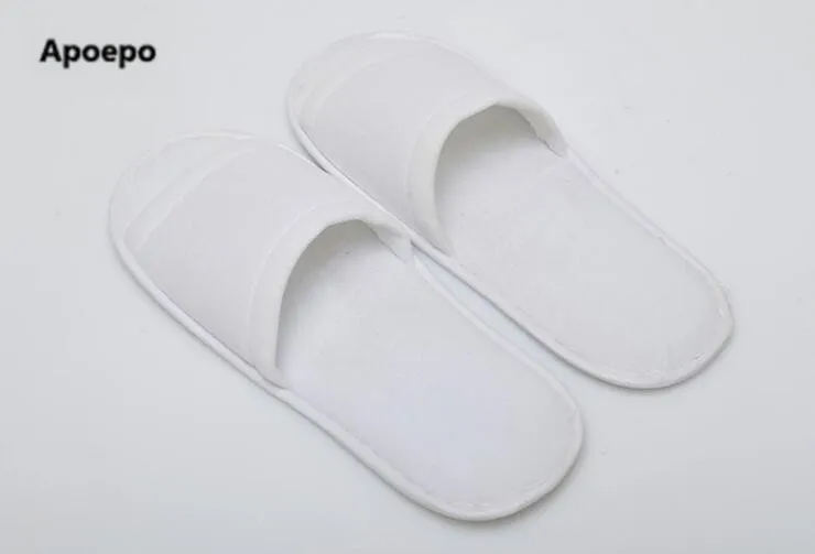 

Newest summer women home slippers Hotel non-slip slippers peep toe casual flats shoes Travel disposable shoes 30 pairs wholesale