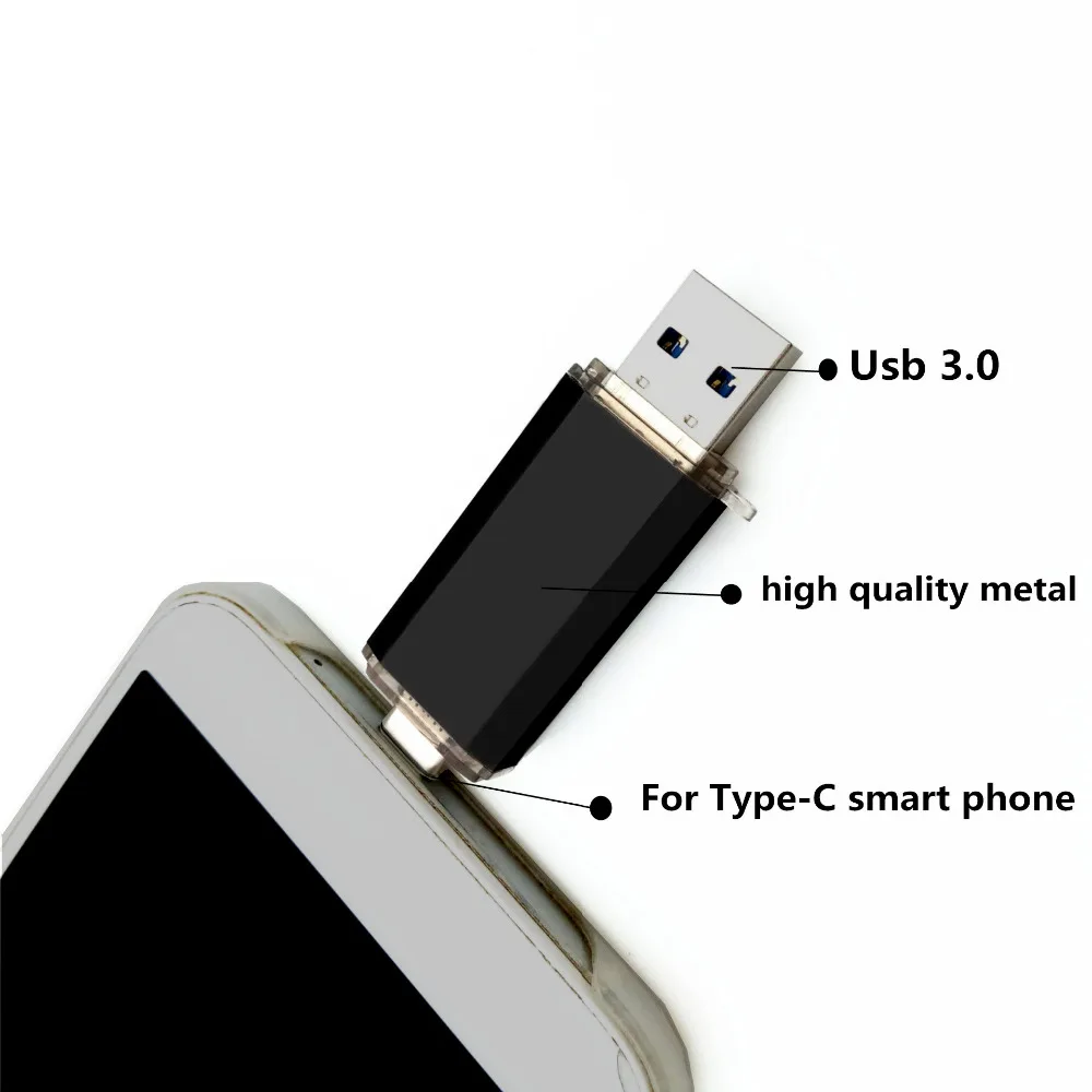Type C 3 1 Dual OTG High Speed USB 3 0 Flash font b Drive b