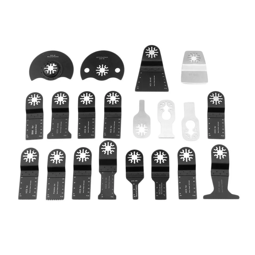 

100pcs High Carbon Steel Bi-metal Saw Blades Wood Mix Oscillating Multi Tool Power Hand Tool Accessories Kit Drop Shipping