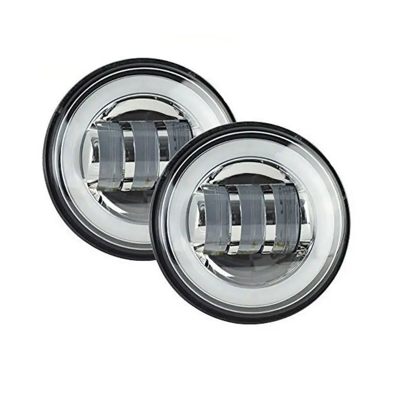 4.5inch led fog light with halo ring121800