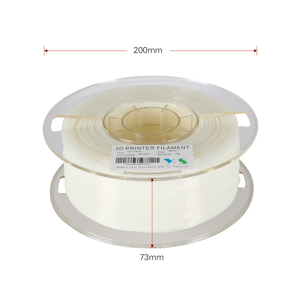 YouSu PLA/PETG Филамент 1,75 мм высокая прочность мерная точность без засорения нитей печатная консmables для 3D принтеров