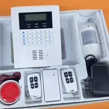 Новая посадка 433mzh Беспроводная GSM сигнализация система движения PIR охранная сигнализация с функцией обнаружения системы