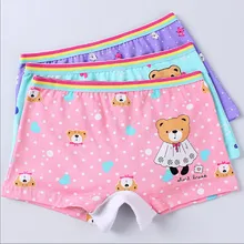 2016 Fashion Girls Underwear Cotton Panties For Girls Cartoon Panties Kids Short Briefs Child Underpants 3pcs/pack or 4pcs/pack