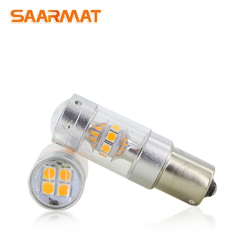 2*1156 P21W BA15S безошибочный светодиодный дневный ходовой противотуманный светильник