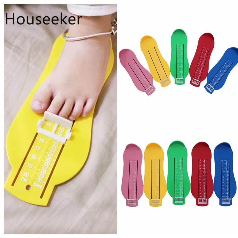 

Baby Foot Measurer Ruler Tools Infant Feet Measure Gauge Kid Shoes Size Measuring Ruler Tool Toddler Shoes Fittings Gauge Device