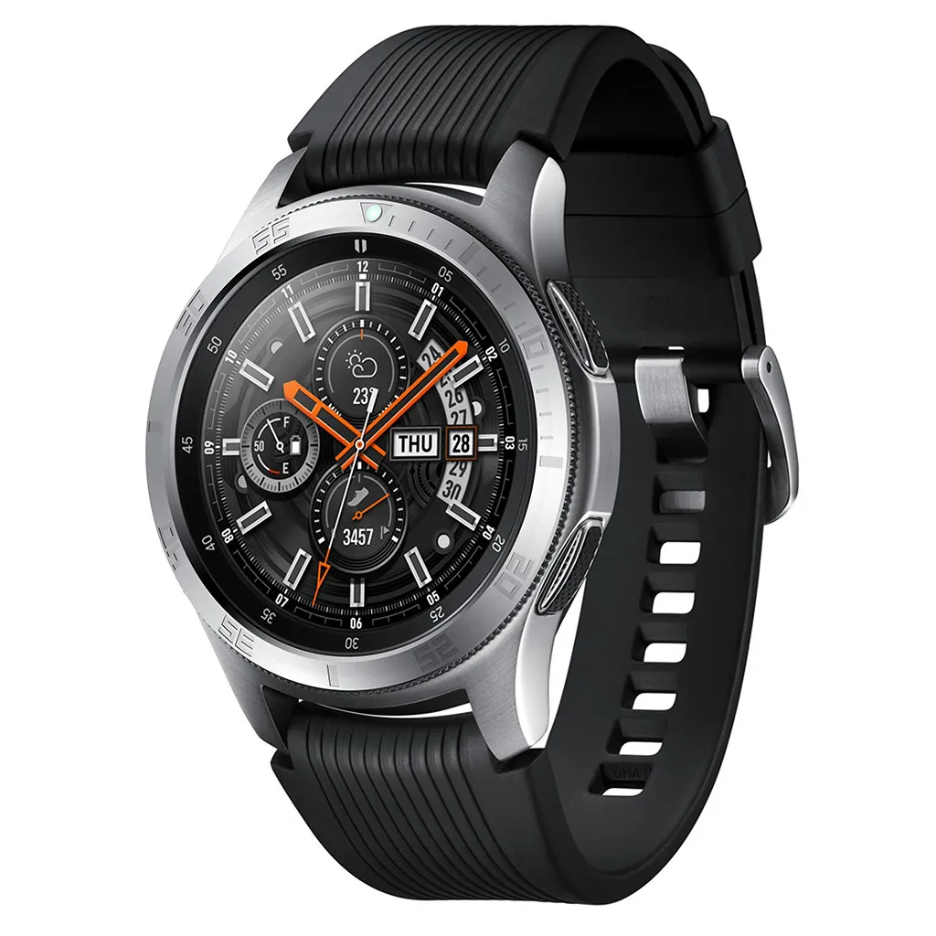 Для samsung Galaxy Watch 46 мм рамка кольцо клейкая крышка часы декоративный ободок против царапин светящийся# P4