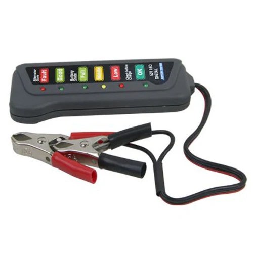 MYLB-12V цифровой Батарея/Генератор тестер с 6-светодиодный свет Дисплей