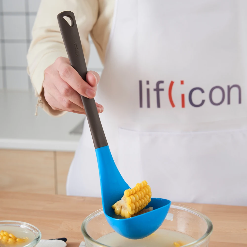 Силиконовый ковш для супа liflicon устойчивые к высоким температурам антипригарные