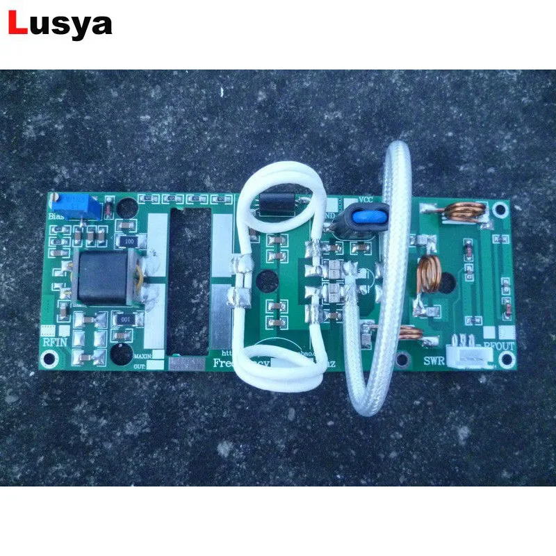 

100W UHF 400-470MHZ 7-8A 24V Power Amplifier Board For Ham Radio DIY C4-004