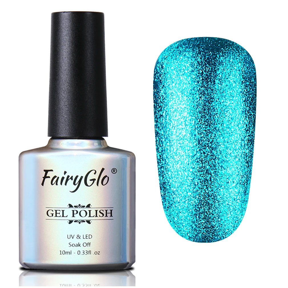 FairyGlo 10 мл УФ-гель для ногтей долговечный замачивающийся Гель-лак для ногтей Топ основа грунтовка Гель-лак Гибридный счастливый штамп чернил Гель-лак