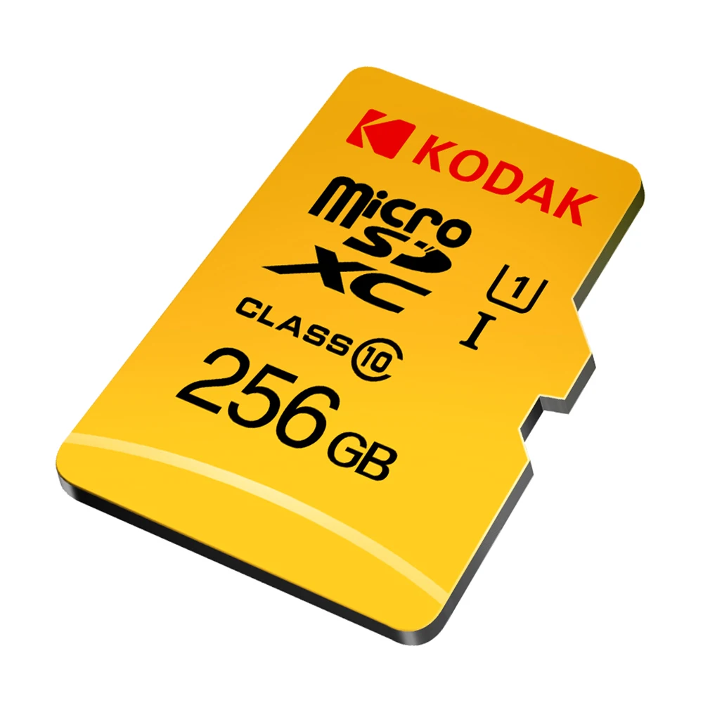Kodak Micro SD карта 16 ГБ 32 ГБ 64 Гб 128 ГБ TF Карта класс 10 C10 U1 80 МБ/с./с карта памяти быстрая скорость