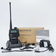 Baofeng УФ-5R Портативный uv5r Рация Двухстороннее Radios128CH Dual Band VHF/UHF 136-174/400-520 МГц трансивер Любительское Радио