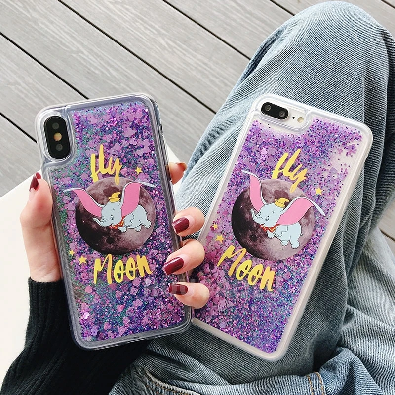 

3D Liquid Glitter Luxury Case For Coque iPhone XS Max XR 7 8 X 6 6S Plus Etui Fundas Back Phone Cases Cover For iPhone XS Max