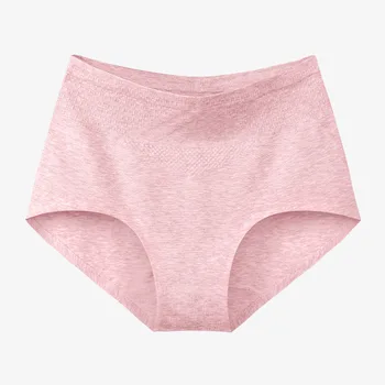 

Seamless Colored Cotton Paige Ma'am Underpants Full Pick Up Buttocks Abdomen Will Code Ventilation Color Triangle Underpants