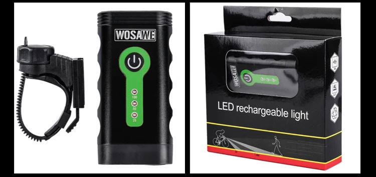 Excellent WOSAWE USB 2400 Lumens Bicycle Light IP67 Waterproof Handlebar Cycling Led Light Lithium Battery Flashlight Torch Headlight 13 Excellent WOSAWE USB 2400 Lumens Bicycle Light IP67 Waterproof Handlebar Cycling Led Light Lithium Battery Flashlight Torch Headlight 13