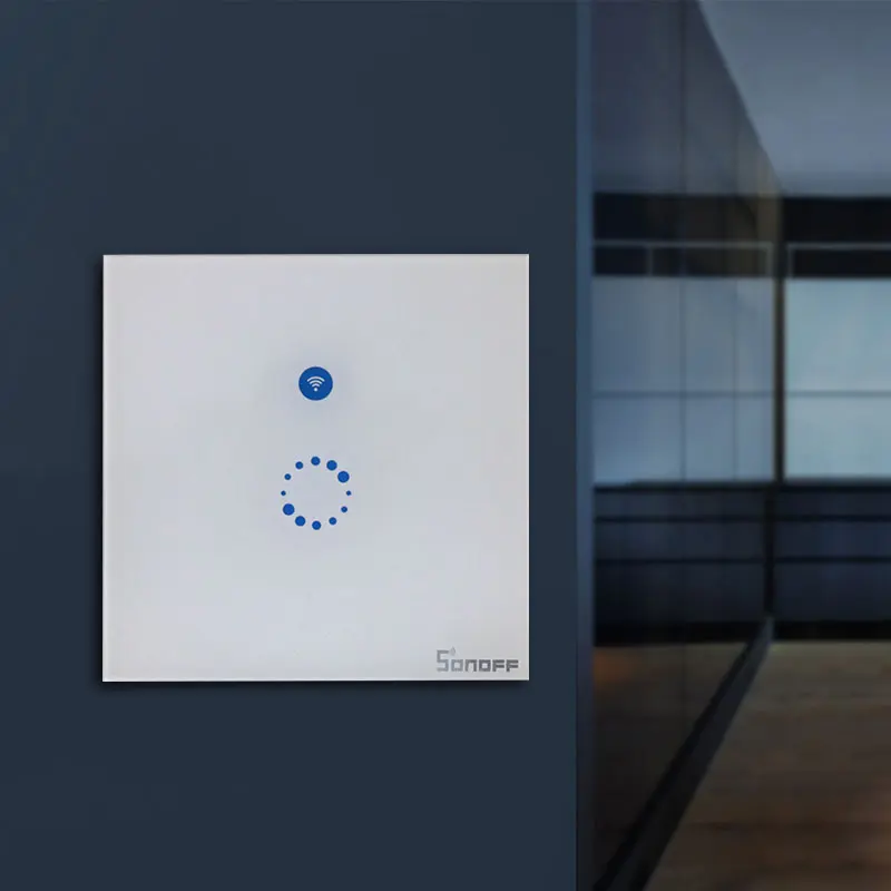 Sonoff touch Wi Fi настенный выключатель Беспроводной Пульт дистанционного Управления