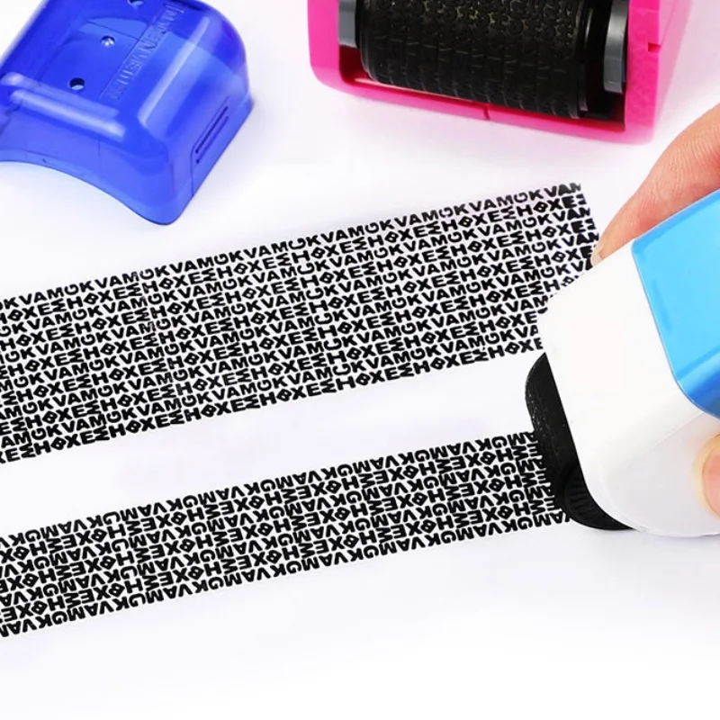 

Roller Stamp Identity Privacy Protection Confidentiality Information Coverage Data Protection