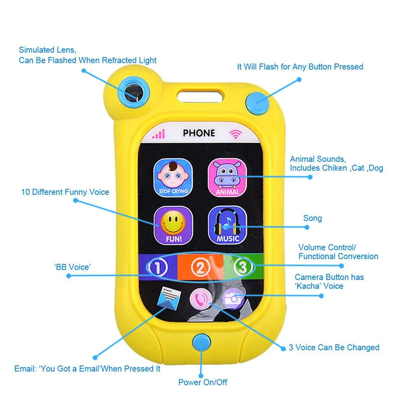 Новое поступление машина для остановки плача детские игрушки мобильный телефон детские развивающие игрушки артефакт моделирование смартфон Колокольчик для детской кроватки