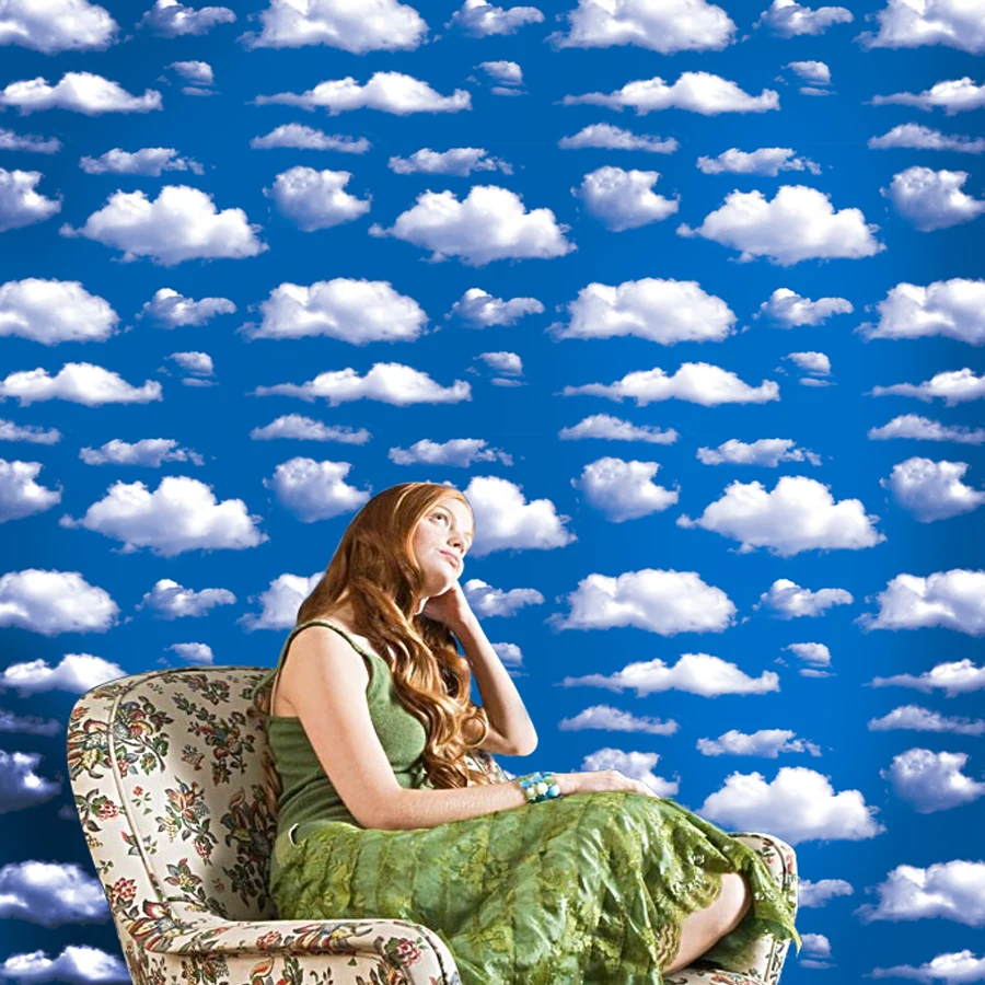 10M Wall Stickers for Kids Rooms Sky Cloud Removable 3D Wallpaper Posters Self-adhesive Wardrobe Ceiling Bathroom Decoration | Дом и сад