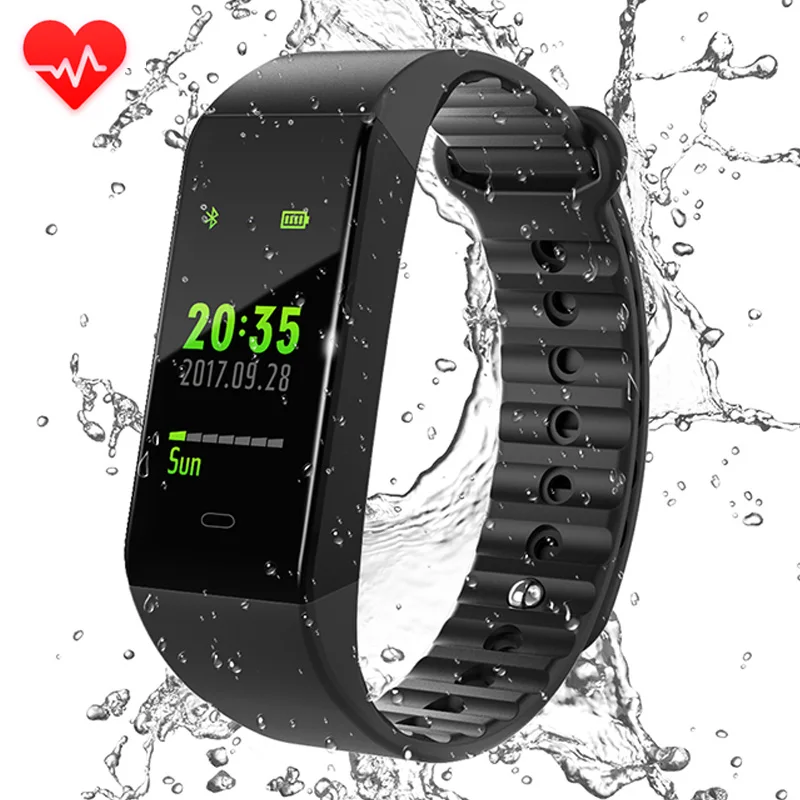 

Bluetooth Smart Watch Men Women Fitness Sports Wristband Swimming Heart Rate Monitor Smart Watch Band Pedometer Watch Bracelet