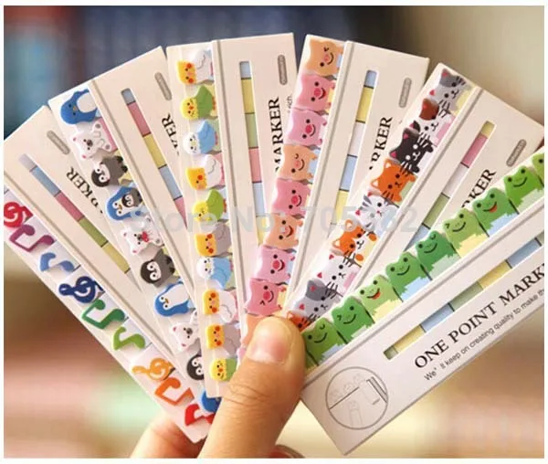 

1pc Lovely cartoon animal design memo pad,cute decoration sticky note,gift stationery supplies(SS-1162)