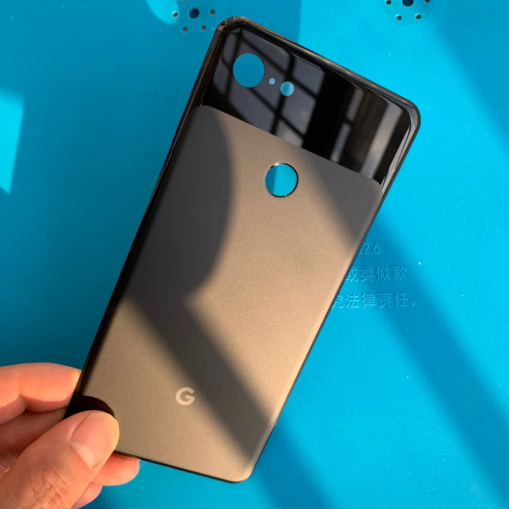 Для Google Pixel 3 XL оригинальное черное заднее стекло Замена для Google 3 XL задняя крышка батареи Замена корпуса+ лента