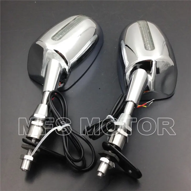 Запчасти для мотоцикла Honda светодиодное зеркало заднего вида CBR 600 F1 F2 F3 900 929 954 RR