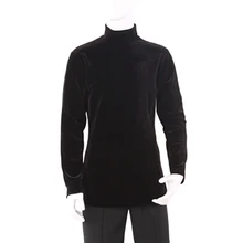 Мужские латинские танцевальные топы для мальчиков, бальные платья, Одежда для танцев, зимние теплые вечерние костюмы, Новое поступление, водолазка с длинными рукавами