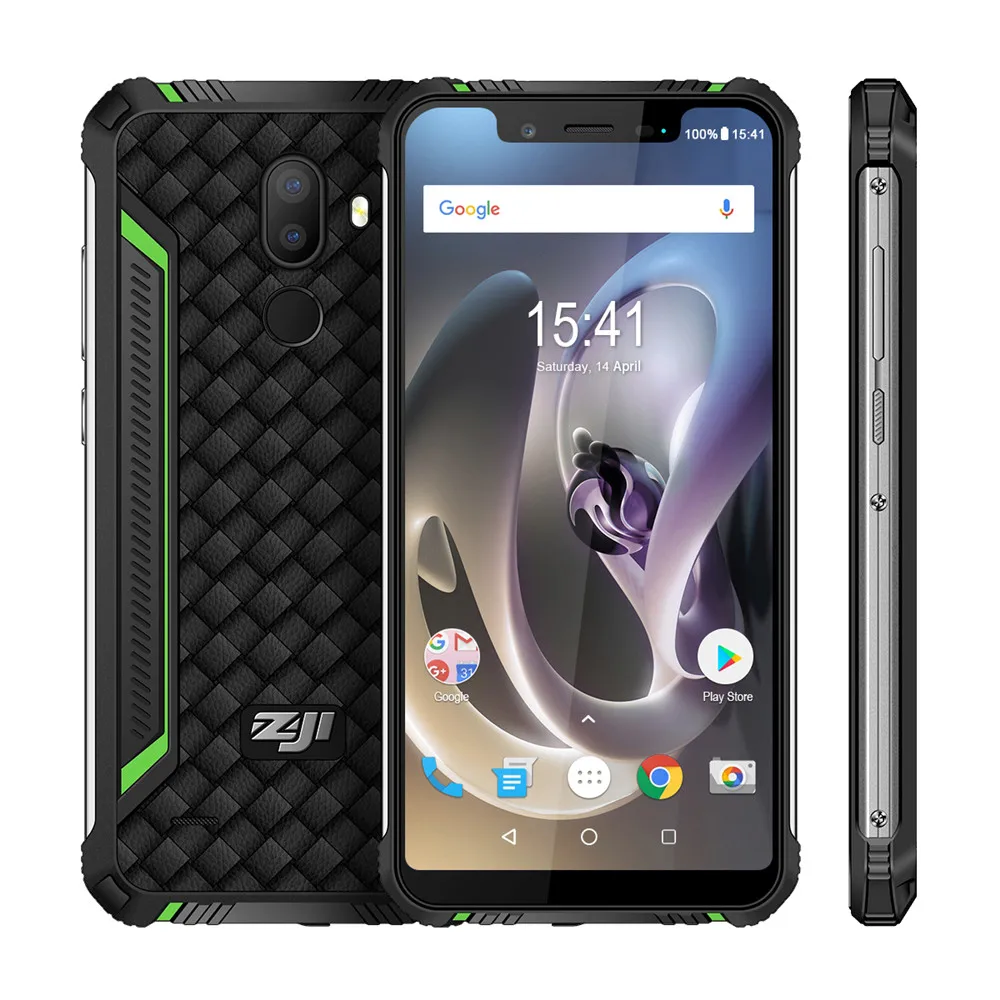  Original Global Version HOMTOM ZOJI Z33 IP68 Waterproof Smartphone Quad Core 3GB 32GB 4600mAh Face 