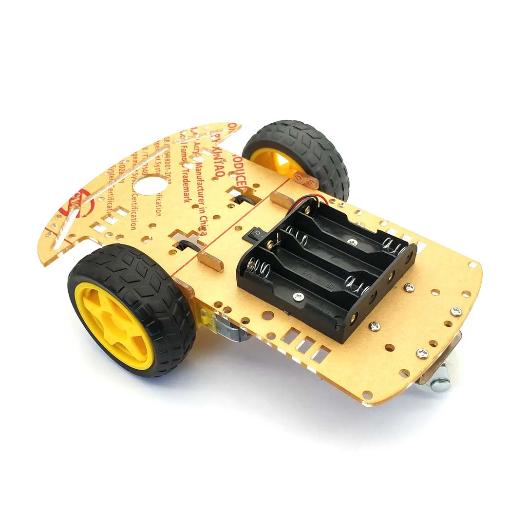

New Motor Smart Robot Car Chassis Kit Speed Encoder Battery Box 2WD For Uno