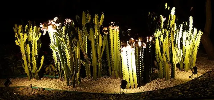 Jardim Quintal Parque Pico Paisagem Holofotes Branco Quente Frio Iluminação Exterior Lâmpadas Gramado Dc12v Ac85-265v Cob 5 w Led 8 High Quality Luzes e Iluminação
