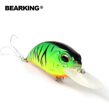 Bearking популярная модель: 5 шт./лот, профессиональные рыболовные приманки, смешанные цвета, Кривошип 65 мм 15,8 г, плавающий, погружение 3 м
