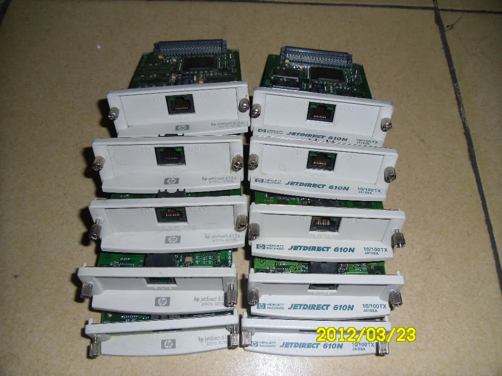 J4169A 10/100tx для HP JetDirect 610N Ethernet внутренняя печатная Серверная сетевая карта 4200 4250 5500