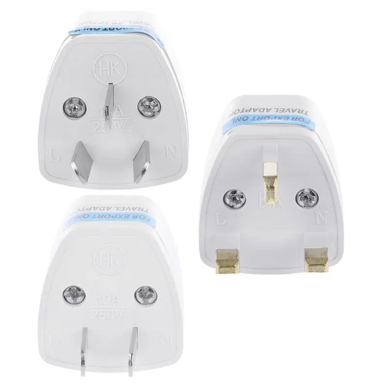 

Europe To USA US UK Charger Power Plug Adapter Converter Wall Plug Replacement Home Appliances Parts 100-240V 10A