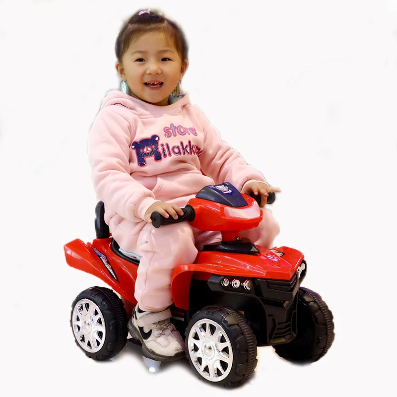

Kids Electric Motorcycle 1-3 Years Old Children Ride on Toy Car Four Wheels Children Electric Car Motorbike Battery Walker Car