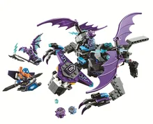 BELA Nexo Cavaleiros Blocos Define o Heligoyle Kits Bricks Modelo Clássico Brinquedos Dos Miúdos Maravilha Compatível Legoe Nexo