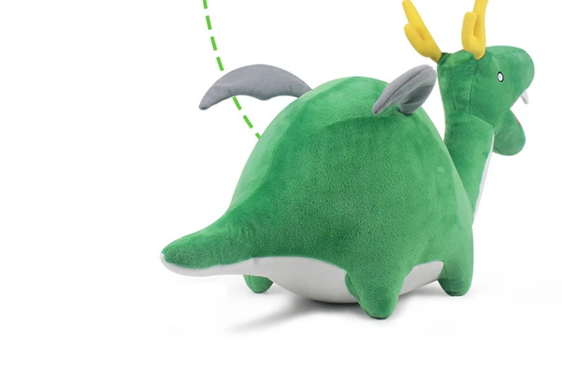 35cm Anime Miss Kobayashi's Dragon Maid Dinosaur Plush Toys Soft Kobayashi-san Chi no Maid Dragon Kanna Kamui Stuffed Dolls Gift (3)