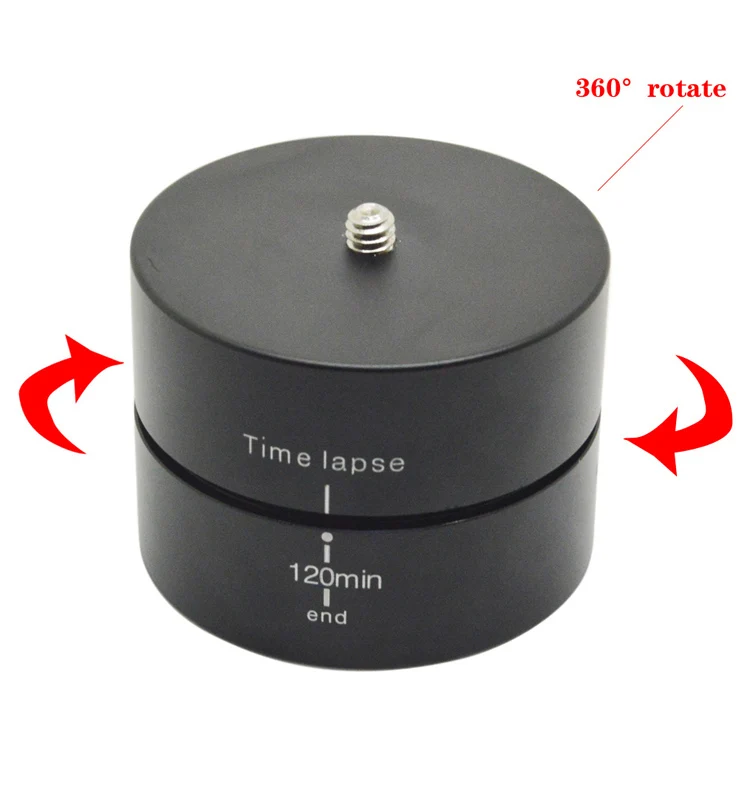 360-Degrees-120min-Panning-Rotating-Time-Lapse-Stabilizer-Tripod-for-Hero-4-3-2-1-GoPros