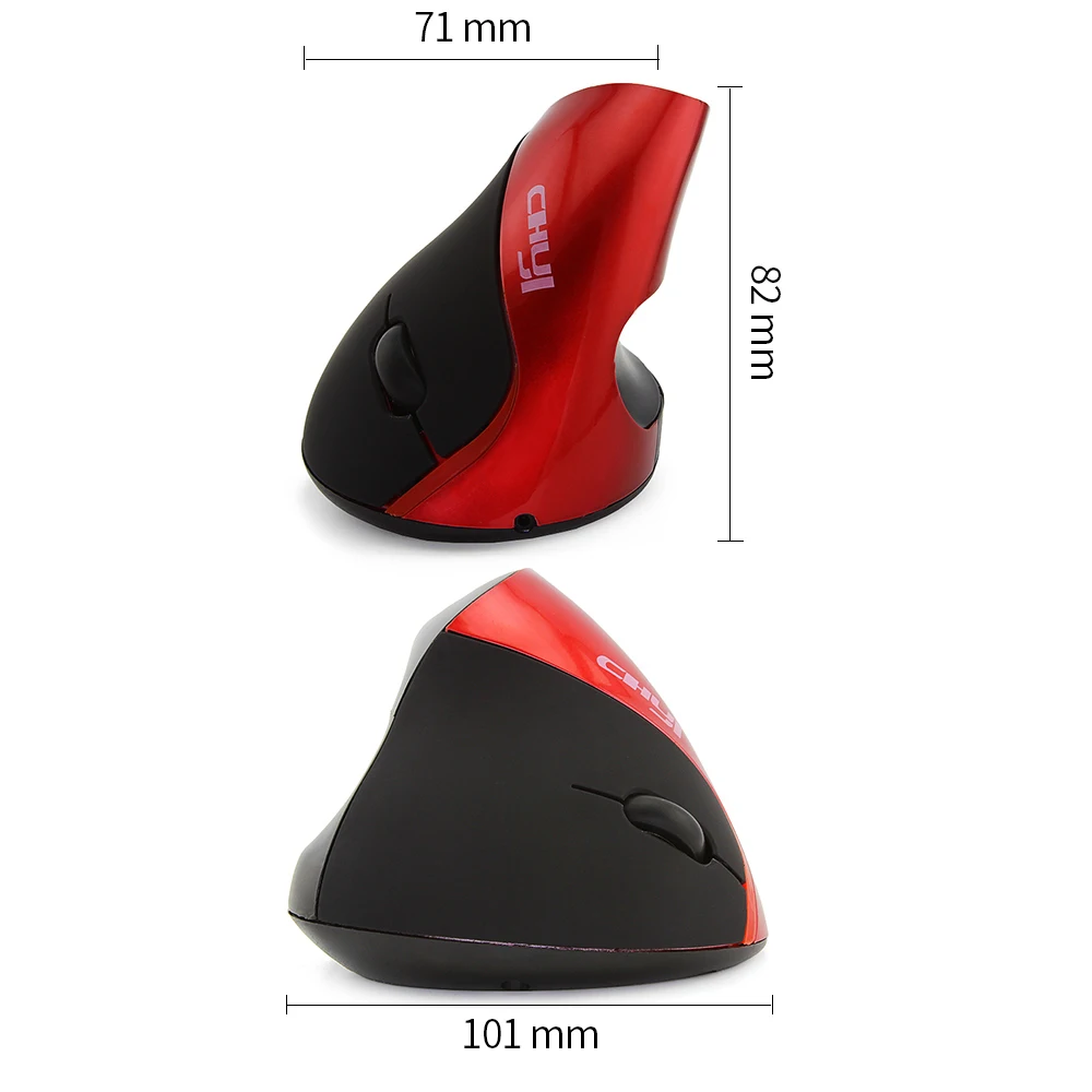 Price CHYI Rechargeable Wireless Mouse Ergonomic Vertical Mouse 1600 DPI USB Built in Optical Computer Gaming Mice For Laptop Desktop