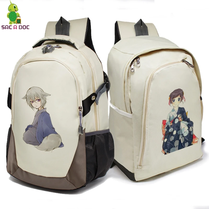 

Anime Kamisama Kiss Backpack Tomoe Nanami School Bags for Teenage Girls Boys Travel Rucksack Large Capacity Laptop Backpack