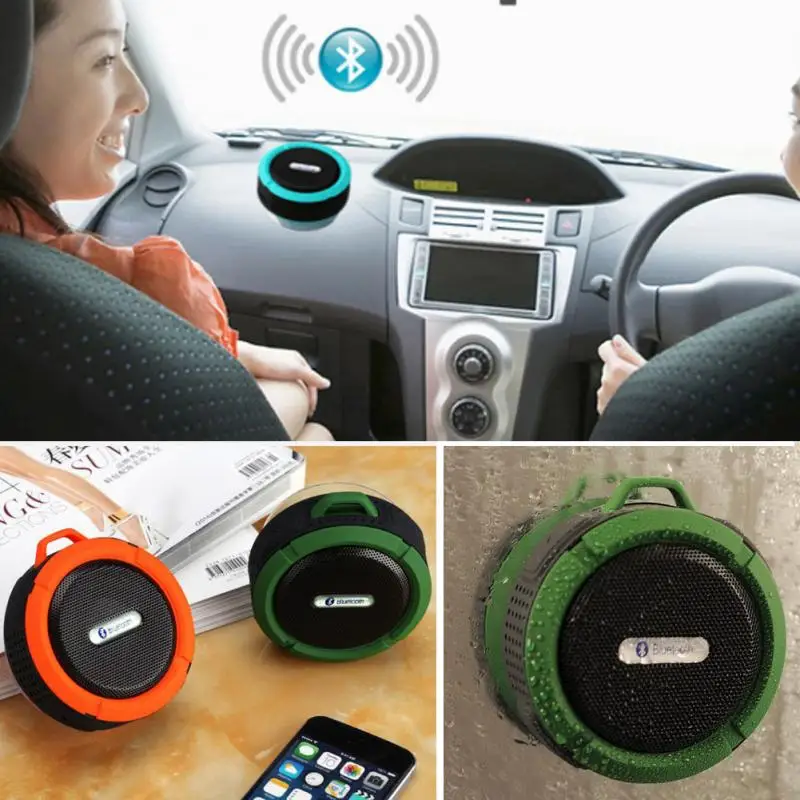 Портативная Водонепроницаемая уличная Беспроводная Автомобильная bluetooth колонка