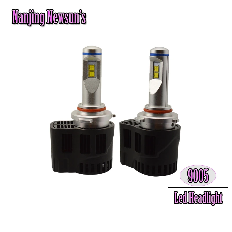 1Set Super Bright Car Headlights 9005 HB3 Auto Front Bulb Automobiles Motorcycle Headlamp 6000K Car Lighting 1 set motorcycle front